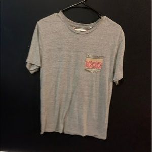 Nice tshirt with pattern pocket